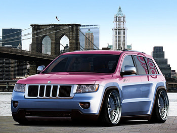 Jeep, tuning, car, suv, lowrider HD wallpaper