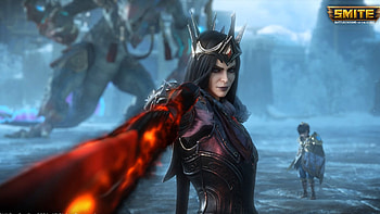 Morgan le Fay Smite HD wallpaper