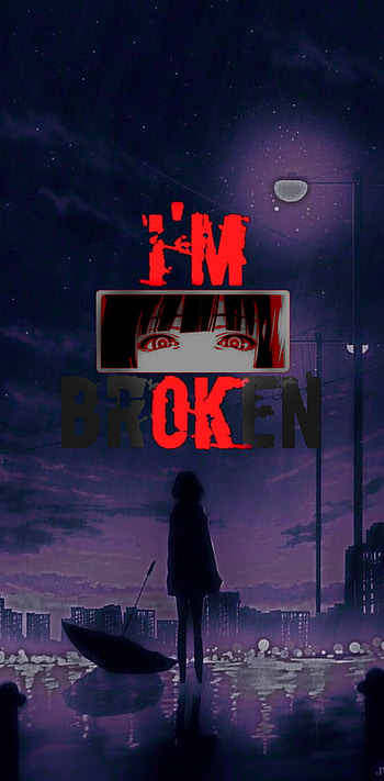 I'm Okej'nt, broken, midnight, Anime, world, Im, Dark, oknt, Ok HD phone wallpaper