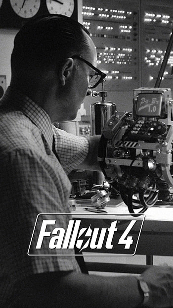 I made some Fallout 4 lock screen from E3 stills HD phone wallpaper
