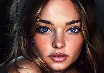 Miranda Kerr Fan Art, miranda-kerr, celebrities, girls, artist, digital-art, deviantart HD wallpaper