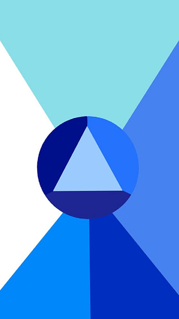 SU Minimal: Sapphire, minimalist, TV Show, Steven Universe HD phone wallpaper