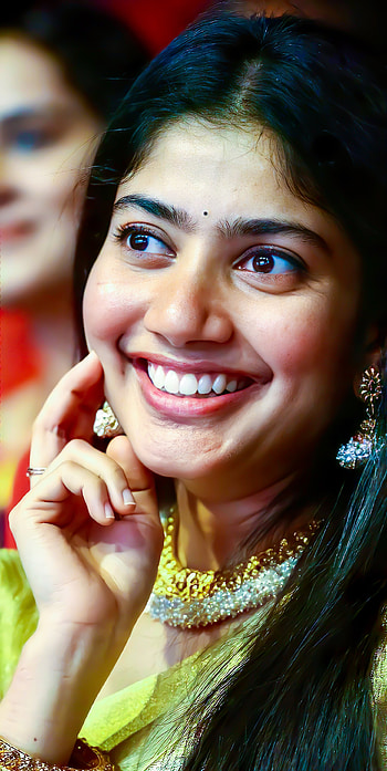 Sai Pallavi, eye, nose, Sai_Pallavi, Saree HD phone wallpaper