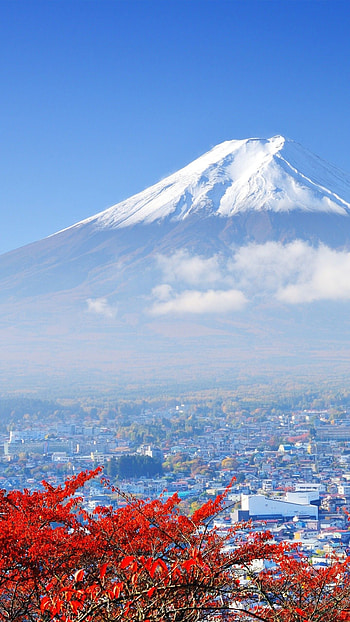 Mount Fuji, Travels, Japan, Land of the Rising Sun HD phone wallpaper