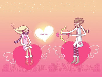two people in love, love HD wallpaper