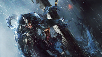 Venom Dark Matter , venom, superheroes, artstation HD wallpaper