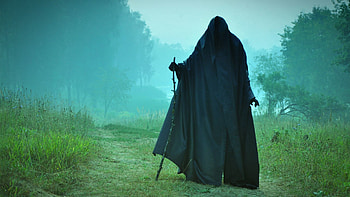 Miscellanea, Miscellaneous, Field, Human, Person, Wanderer, Cloak, Awesome HD wallpaper