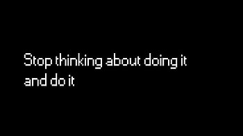 Stop Thinking About Doing It And Do It, motivation, typography, inspiration, comments, msg HD wallpaper