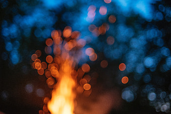 Fire Bokeh , fire, bokeh-effect, graphy HD wallpaper