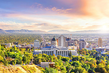 Salt Lake City Skyline, Utah city, Stock , Vecteezy HD wallpaper