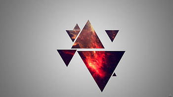 Equilateral triangles, Geometry HD wallpaper