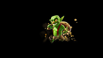 Goblin Clash Of Clans, clash-of-clans, supercell, games, 2016-games HD wallpaper