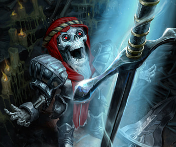 dark, skeleton HD wallpaper