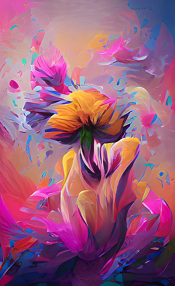 Vibrance, magenta, art, pink, vibranr, nature, abstract, flower HD phone wallpaper
