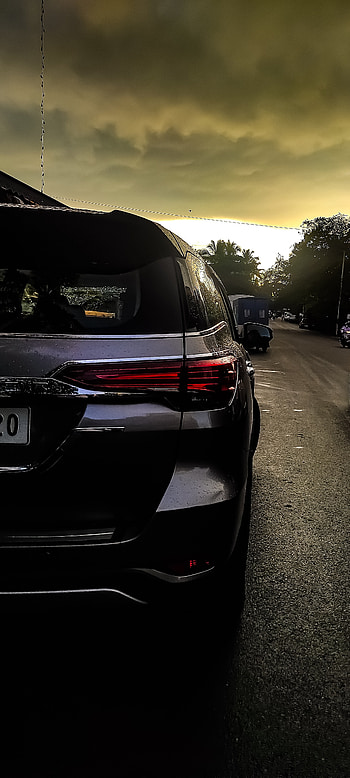 Toyota fortuner, cloud, sky HD phone wallpaper