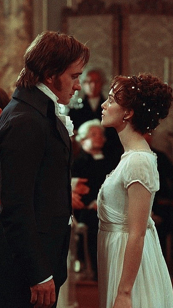 Pride and Prejudice, Elizabeth and Darcy's love story, 2005 movie adaptation, Prejudice and romance HD phone wallpaper