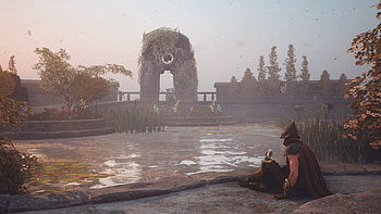 Soulframe — Dusk at the Reflecting Ruins, Video Game HD wallpaper