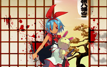 Samurai Girl, girls, anime, samurai HD wallpaper