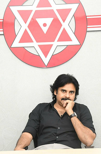 Pawan Kalyan, red, Pawankalyan, Janasena, Pawan_Kalyan HD phone wallpaper