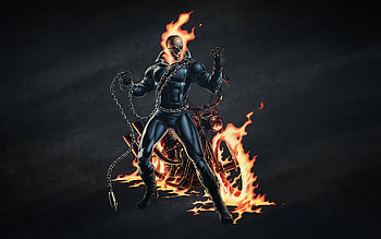 Ghost Rider Arts, ghost-rider, superheroes, artist, artwork, digital-art HD wallpaper