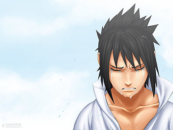 sasuke cry, sasuke, naruto, khai HD wallpaper
