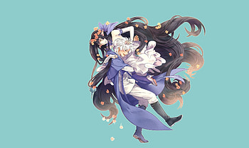 Fate series, Ruler, anime, couple, Fate/Stay Night HD wallpaper