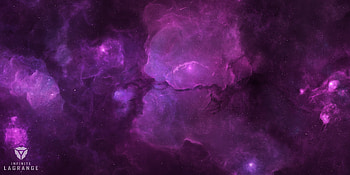 Cosmos, fantasy, tim barton, purple, nebula, space HD wallpaper