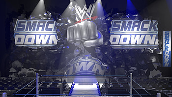 Vincent Haws creation, SmackDown arena, Early 2000s nostalgia, Wrestling history HD wallpaper