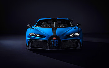 Bugatti Chiron Pur Sport, , front view, 2021 cars, hypercars, 2021 Bugatti Chiron, Bugatti HD wallpaper