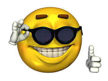 COOL SHADES, cool, glasses, smiley, yellow HD wallpaper