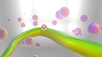 Abstract, ball, spheres HD wallpaper