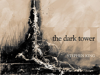 The Dark Tower, black, book, tower, stephen king, dark HD wallpaper