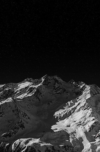 Mountain, dark, nature HD phone wallpaper