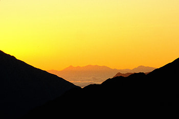 Horizon Sky Outdoor Orange , nature, sky, horizon HD wallpaper