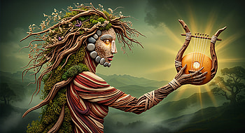 Enchanted Bard: Nature’s Melody in Stunning Detail, bard, nature, Mythical HD wallpaper