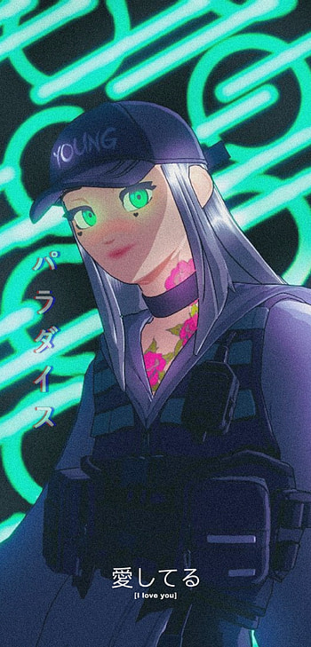 Chigusa Fortnite, SkinGirl, BattleRoyale, Anime, Loli, Skins, FBI, Girl, Videogames HD phone wallpaper