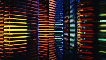 Miscellanea, Miscellaneous, Multicolored, Motley, Lines, Neon, Backlight, Illumination, Stripes, Streaks HD wallpaper