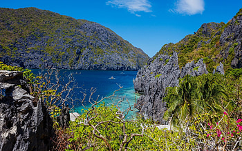 Palawan island, Breathtaking views, Thunderous sea, Philippine paradise HD wallpaper