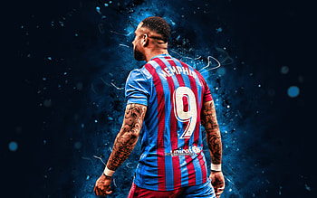 Memphis Depay, dutch, soccer, barca, barcelona, memphisdepay, football, fcbarcelona, sport HD wallpaper
