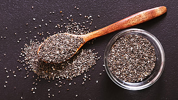 Chia seeds all you need, Vegan nutrition, Healthy and delicious, Plant-powered diet HD wallpaper