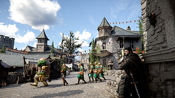 Crimson Desert: Stunning Medieval Adventure, video game, Crimson Desert, medieval HD wallpaper