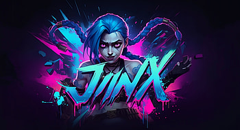 Arcane, Jinx (League Of Legends) HD wallpaper