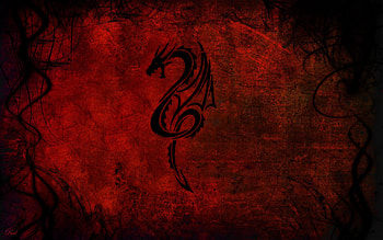 Dark, Abstract, Dragon, Style HD wallpaper