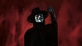 V For Vendetta 2026, anonymus, hacker, computer, deviantart HD wallpaper