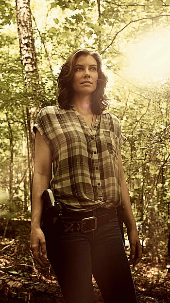 Lauren Cohan, Maggie Rhee, The Walking Dead, Season 9 HD phone wallpaper