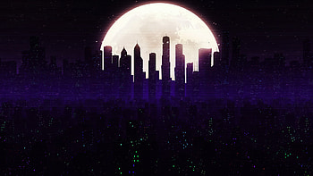 Cityscape Skyline Minimalist Art , skyline, cityscape, minimalism, minimalist, artist, artwork, digital-art HD wallpaper