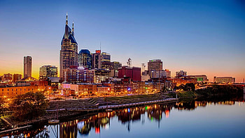 Nashville Skyline, Top 16 Coaches in Nashville HD wallpaper