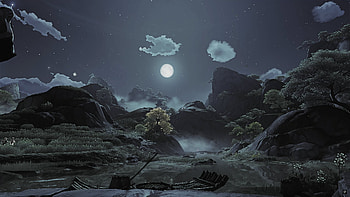 Genshin Impact Nightscape, Genshin Impact HD wallpaper