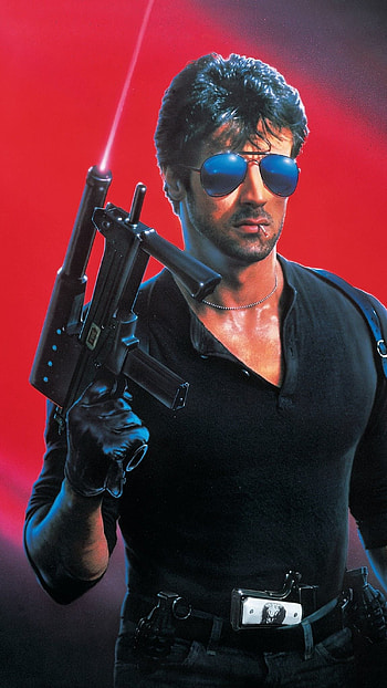 Sylvester Stallone, cobra, 1986, hollywood movie HD phone wallpaper
