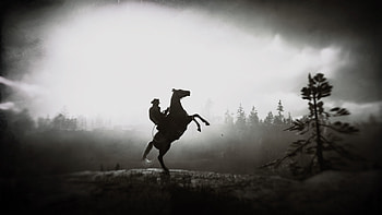 Red Dead Redemption 2 Horse Ride , red-dead-redemption-2, 2018-games, games, ps-games, horse HD wallpaper